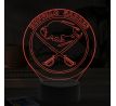 Beling 3D lampa, Buffalo Sabres, 16  farebná ASQ9XS9