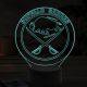 Beling 3D lampa, Buffalo Sabres, 16  farebná ASQ9XS9