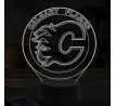 Beling 3D lampa, Calgary Flames, 16  farebná S49Q9XS9