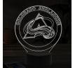 Beling 3D lampa, Colorado Avalanche, 16  farebná S494SXDDS