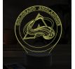 Beling 3D lampa, Colorado Avalanche, 16  farebná S494SXDDS