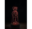 Beling 3D lampa, Waylon Smithers, 7 farebná ITZ10