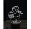 Beling 3D lampa, Ralph Wiggum, 7 farebná ITZ6