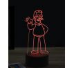 Beling 3D lampa, Ned Flanders, 7 farebná ITZ4