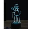 Beling 3D lampa, Ned Flanders, 7 farebná ITZ4