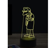 Beling 3D lampa, Moe Szyslak, 7 farebná ITZ3