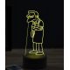 Beling 3D lampa, Moe Szyslak, 7 farebná ITZ3