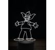 Beling 3D lampa, Šáša Krusty, 7 farebná FX7Q36