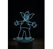 Beling 3D lampa, Šáša Krusty, 7 farebná FX7Q36