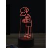 Beling 3D lampa, Montgomery Burns, 7 farebná KWTT23