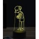 Beling 3D lampa, Montgomery Burns, 7 farebná KWTT23