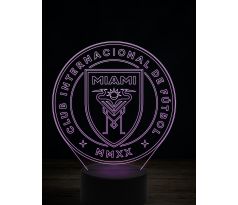 Beling 3D lampa,Inter Miami , 7 farebná TZ9