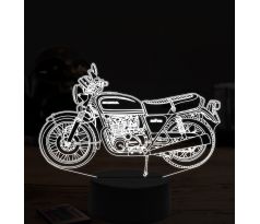 Beling 3D lampa,Honda 550, 7 farebná ZZ8