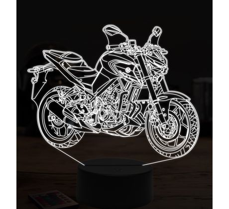 Beling 3D lampa,Yamaha MT-03, 7 farebná ZZ18