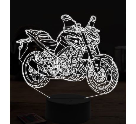 Beling 3D lampa,Yamaha MT-03, 7 farebná ZZ18