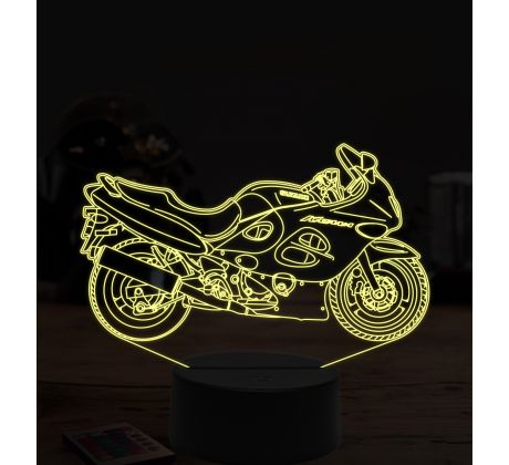 Beling 3D lampa,Suzuki GSX 750F, 7 farebná ZZ14