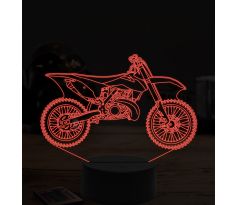 Beling 3D lampa,KTM 2014, 7 farebná ZZ19