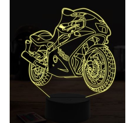 Beling 3D lampa, Bimota yb9, 7 farebná ZZ23