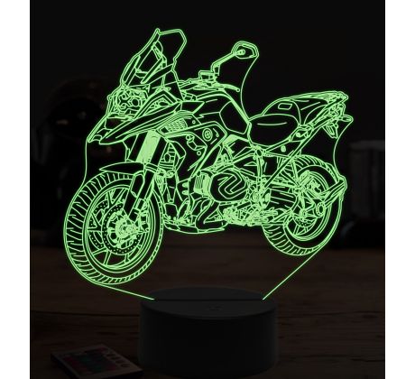 Beling 3D lampa, BMW  R1250 gs, 7 farebná ZZ29