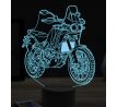 Beling 3D lampa,Ducati desert X, 7 farebná ZZ36