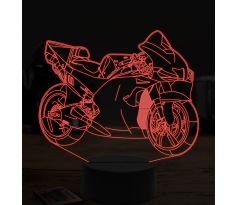 Beling 3D lampa,Ducati GP, 7 farebná ZZ37