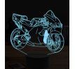 Beling 3D lampa,Ducati GP, 7 farebná ZZ37