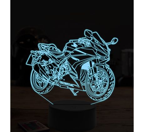 Beling 3D lampa,Honda CB500, 7 farebná ZZ41