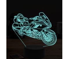 Beling 3D lampa,Honda gl 1800 gold wing, 7 farebná ZZ46