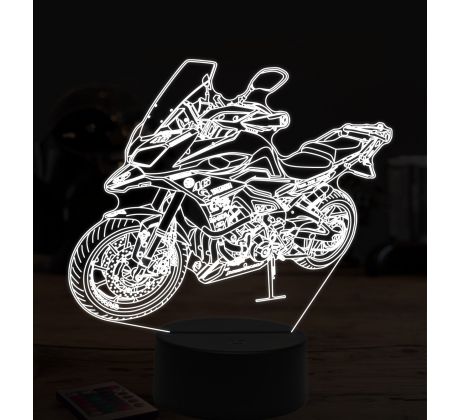 Beling 3D lampa,Yamaha MT 09 tracer, 7 farebná ZZ53