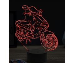 Beling 3D lampa,Scooter gilera runner, 7 farebná ZZ55