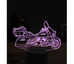 Beling 3D lampa,Star motorbike, 7 farebná ZZ56