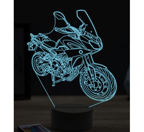 Beling 3D lampa,Yamaha motorka, 7 farebná ZZ62