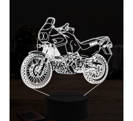 Beling 3D lampa,Yamaha XTZ 750 super terene, 7 farebná ZZ69