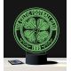 Beling 3D lampa, Celtic FC, 7 farebná S8862WL