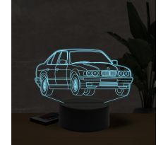 Beling 3D lampa,BMW M5 E34, 7 farebná ZZI25