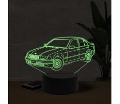 Beling 3D lampa, BMW E36, 7 farebná ZZI26