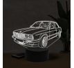 Beling 3D lampa, BMW E30, 7 farebná ZZI23