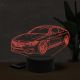 Beling 3D lampa, BMW M4 3d, 7 farebná ZZI22