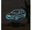 Beling 3D lampa,BMW 320i E46, 7 farebná ZZI21