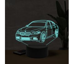 Beling 3D lampa,BMW F10, 7 farebná ZZ19