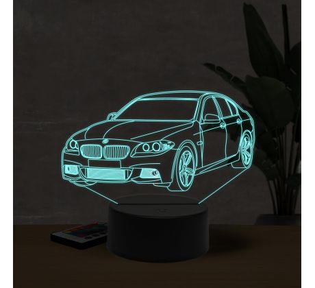 Beling 3D lampa,BMW F10, 7 farebná ZZ19