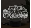 Beling 3D lampa, Mercedes-Benz G63 AMG, 7 farebná O14