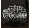 Beling 3D lampa, Mercedes-Benz G63 AMG, 16 farebná O14