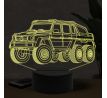 Beling 3D lampa, Mercedes-Benz G63 AMG, 16 farebná O14