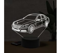 Beling 3D lampa, Mercedes E220, 7 farebná O12