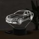 Beling 3D lampa, Mercedes E220, 7 farebná O12