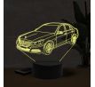 Beling 3D lampa, Mercedes E220, 16 farebná O12