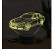 Beling 3D lampa, Mercedes E220, 7 farebná O12