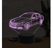 Beling 3D lampa, Mercedes E220, 7 farebná O12