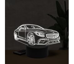 Beling 3D lampa, 2018 Mercedes S class coupe, 7 farebná O11